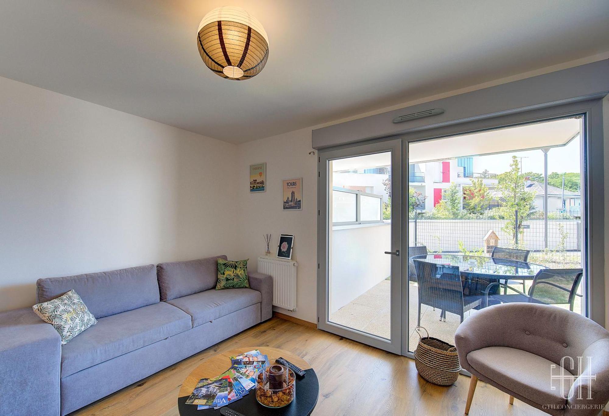 Le Camelia Proche Aeroport Apartment Tours Ngoại thất bức ảnh