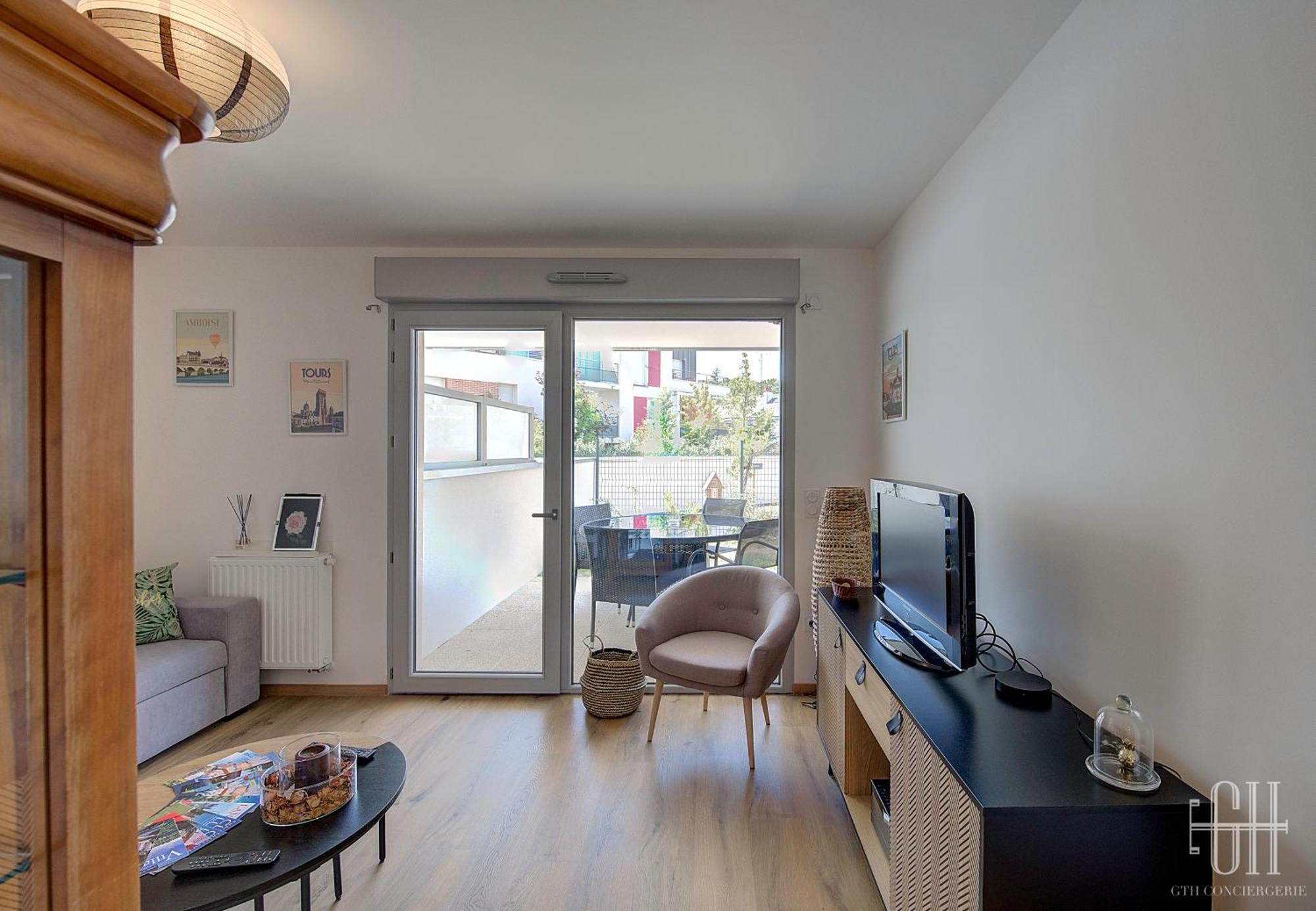 Le Camelia Proche Aeroport Apartment Tours Ngoại thất bức ảnh